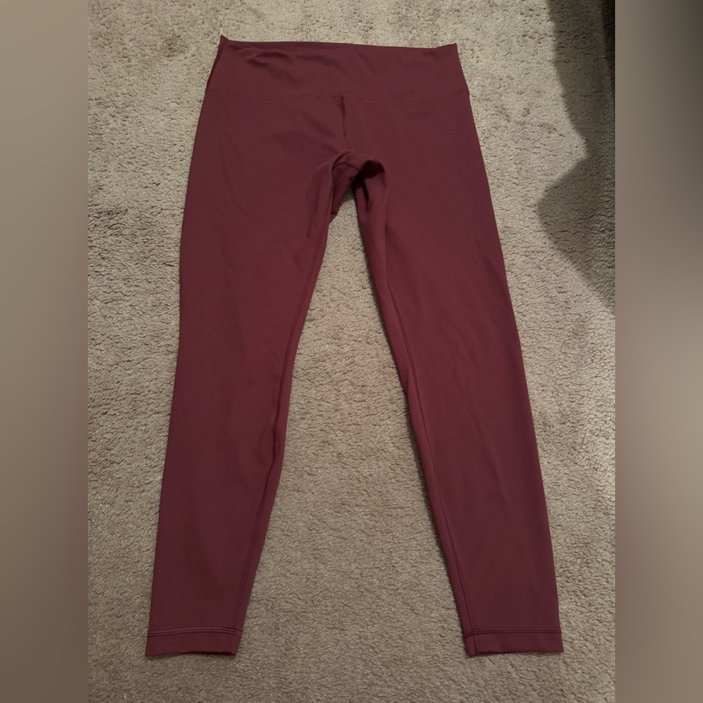 Lululemon wunder train high rise legging size 16